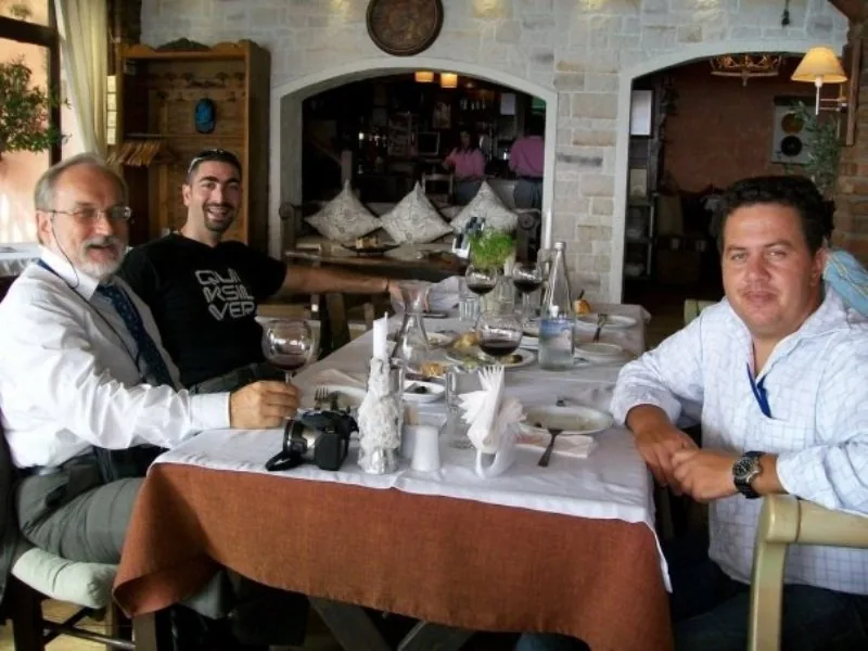 With Professor Moussas and Koufos