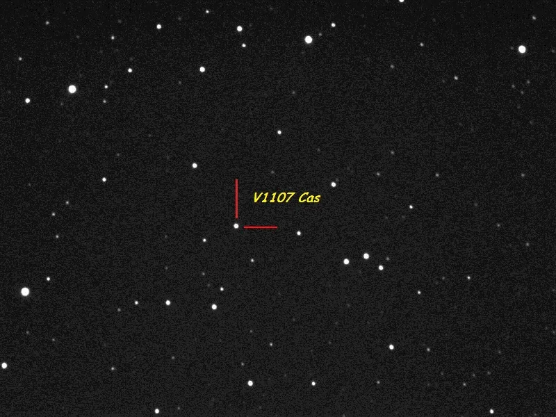 V1107 Cas