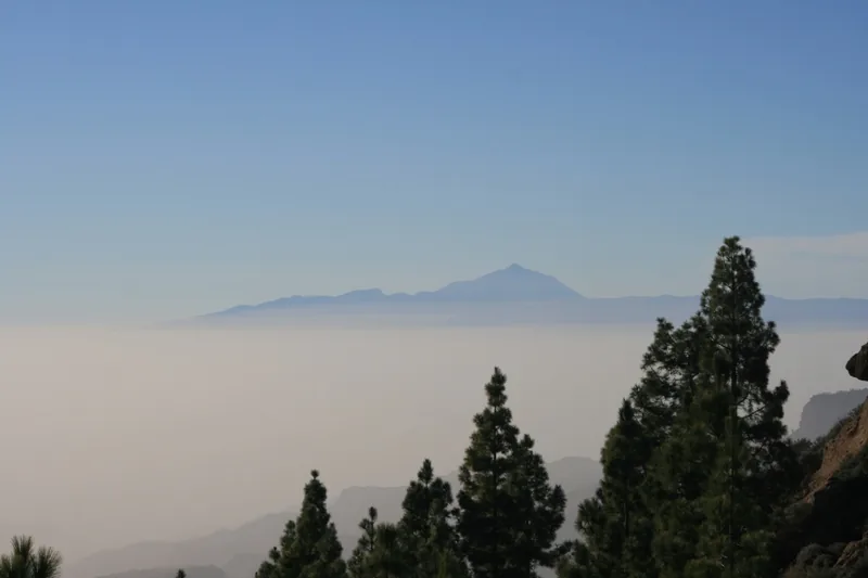 Looking Teide