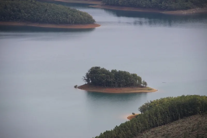 Plastira’s Lake - Island