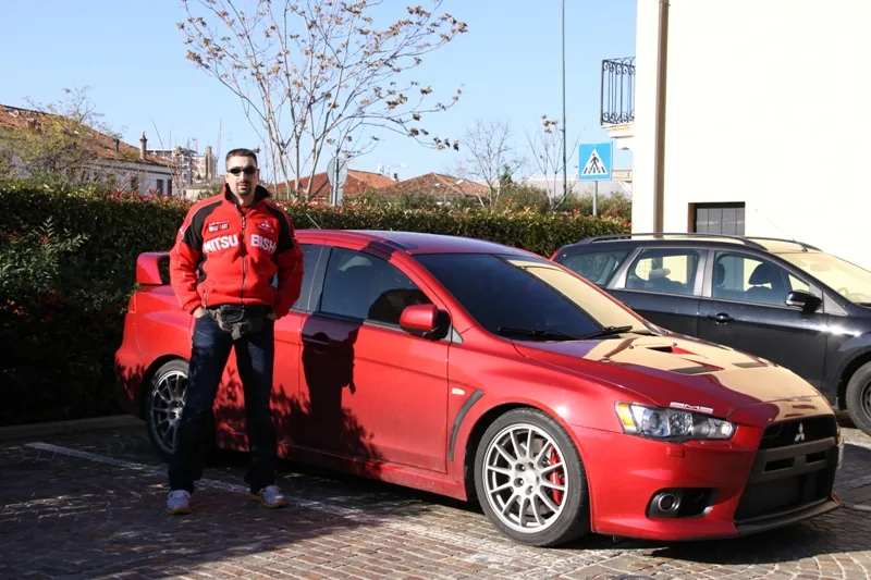 Mestre - with the car