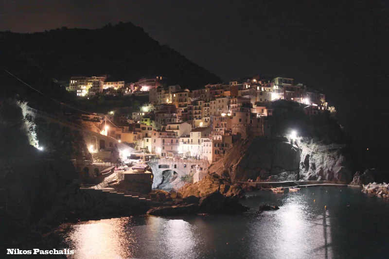 Manarola by night