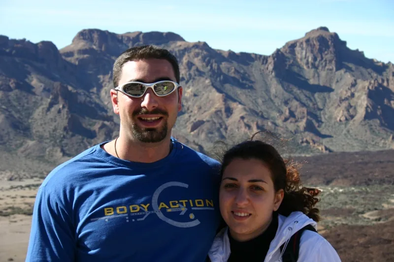 Me and my wife